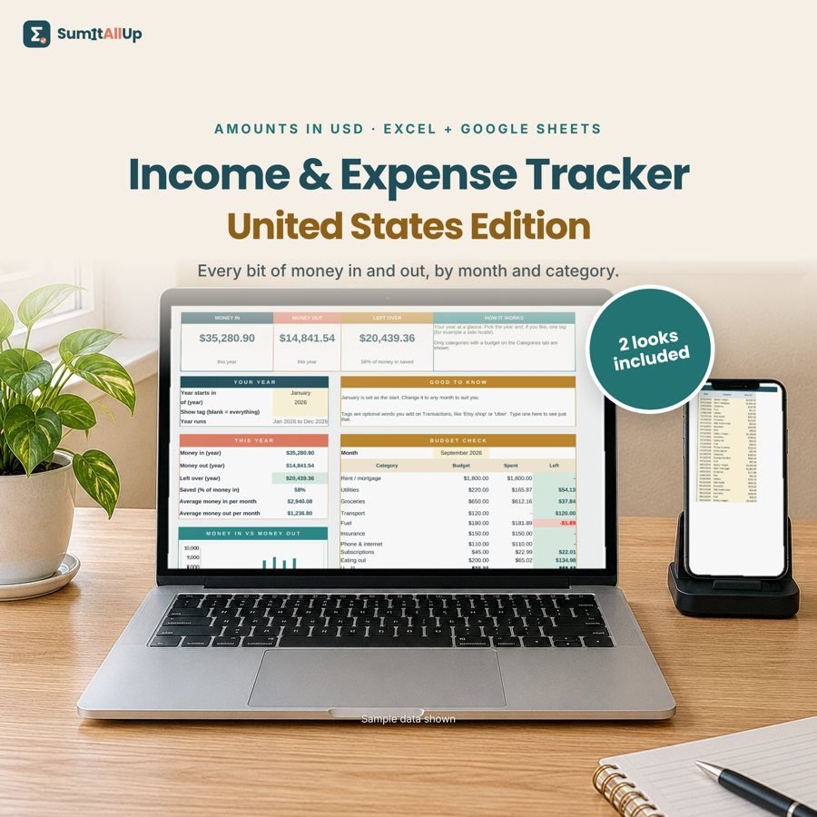 Income and Expense Tracker cover